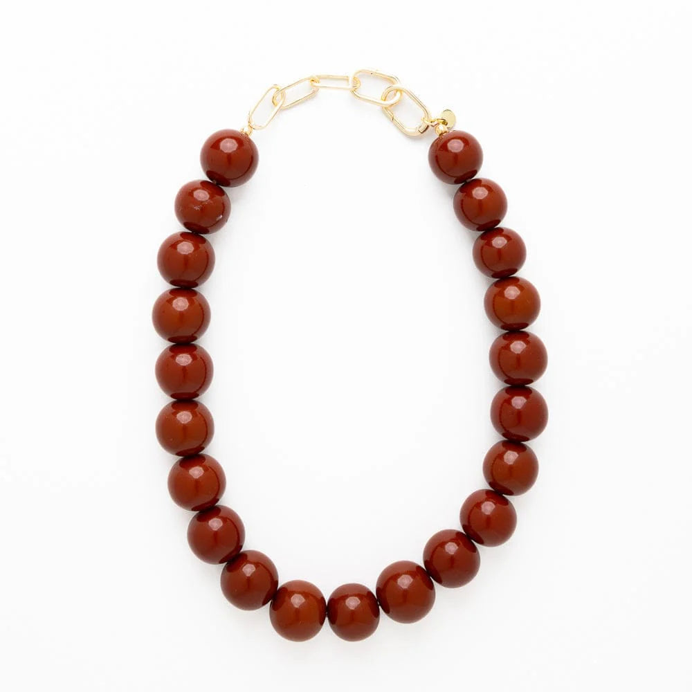 Large Resin Bead Necklace