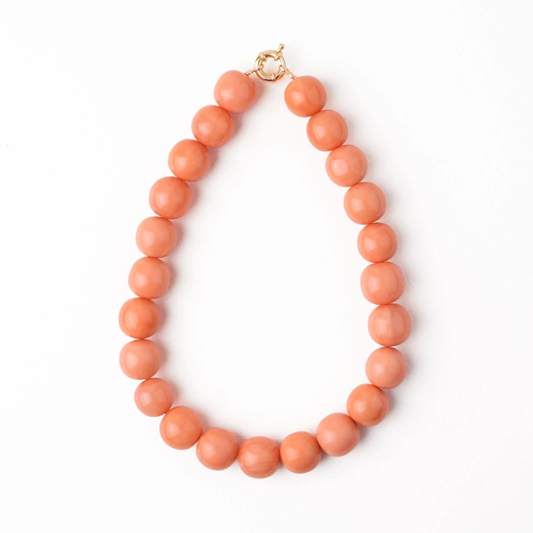 Large Resin Bead Necklace
