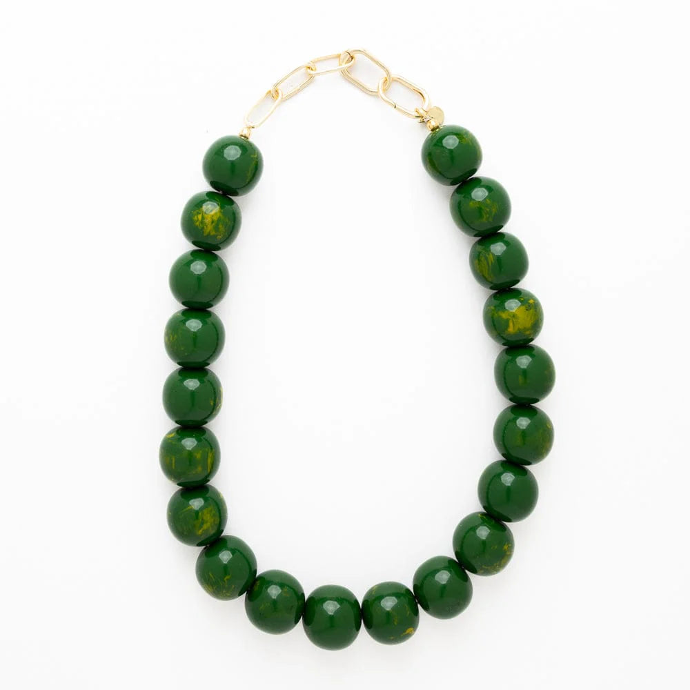 Large Resin Bead Necklace