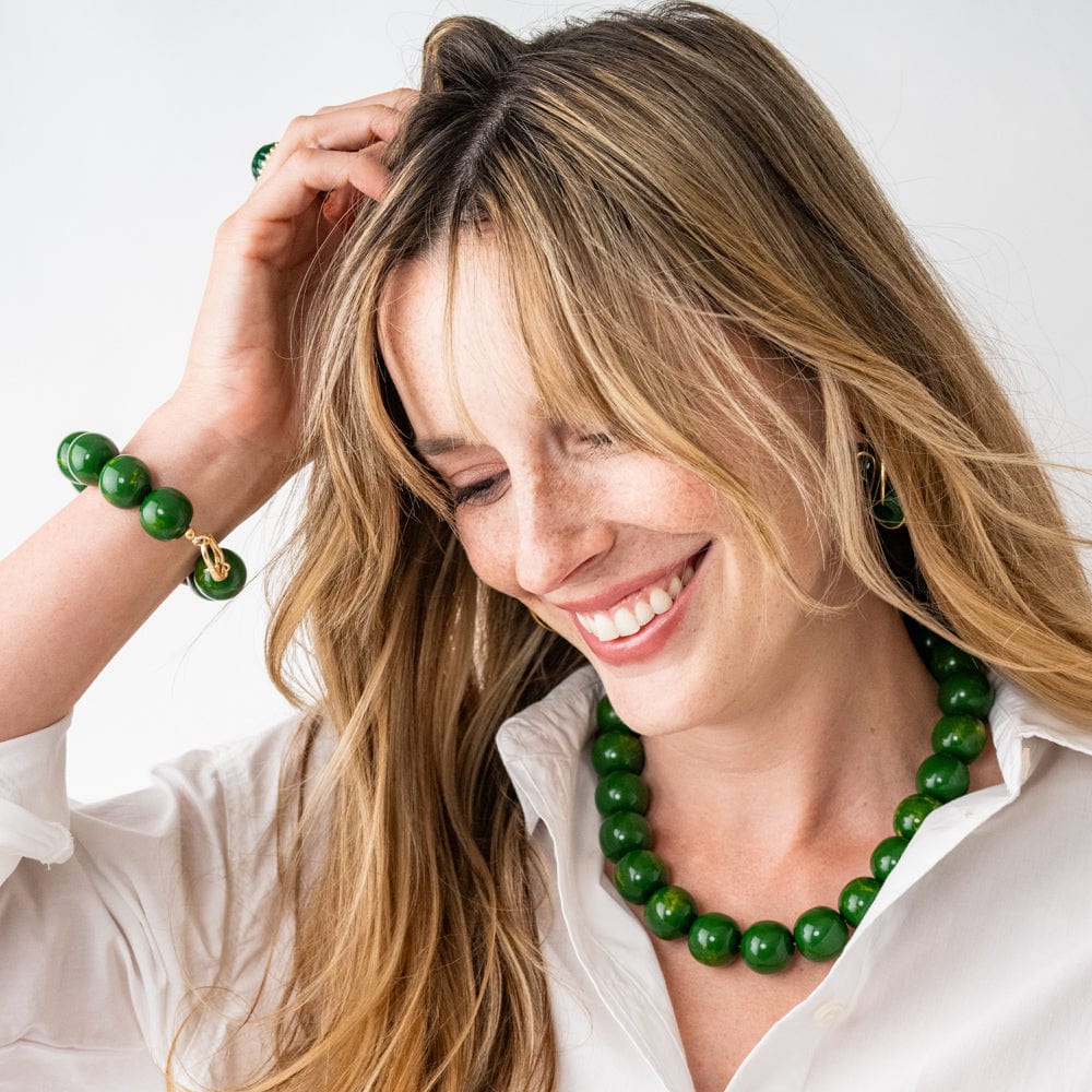 Large Resin Bead Necklace