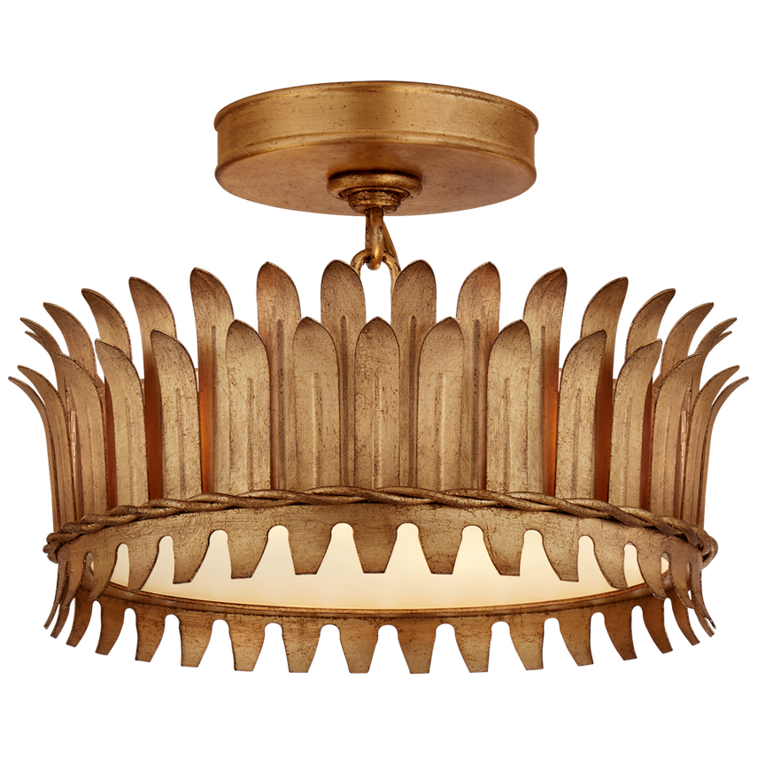 12" Lucy Semi-Flush Mount