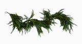 6' Norfolk & Cypress Mixed Garland