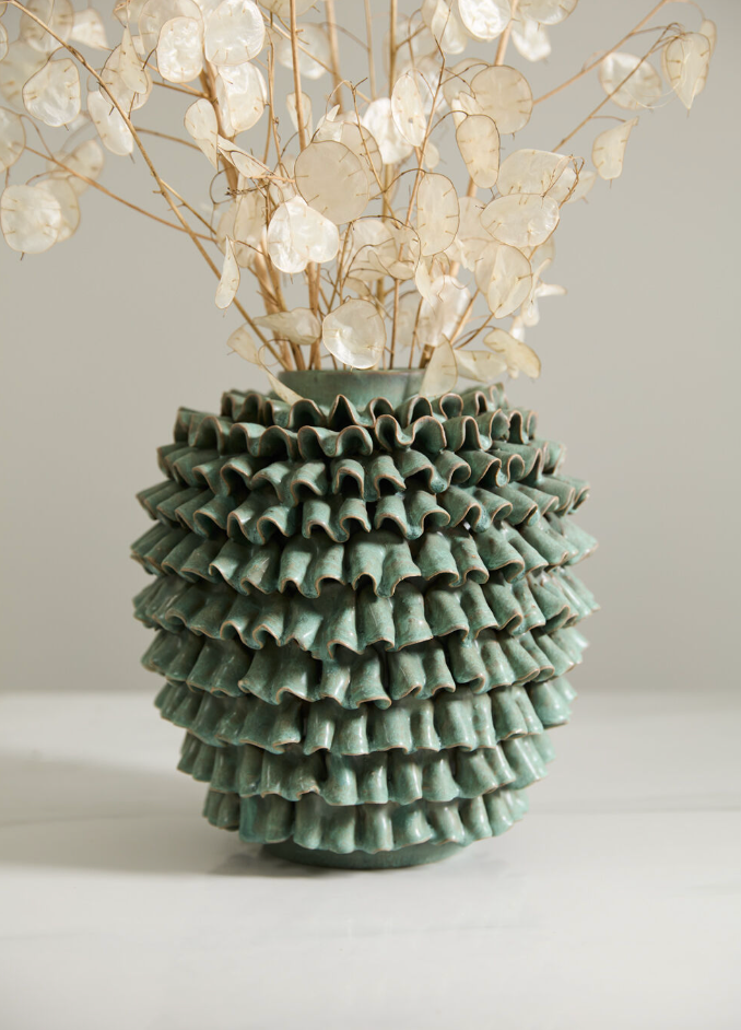 Sea Foam Vase