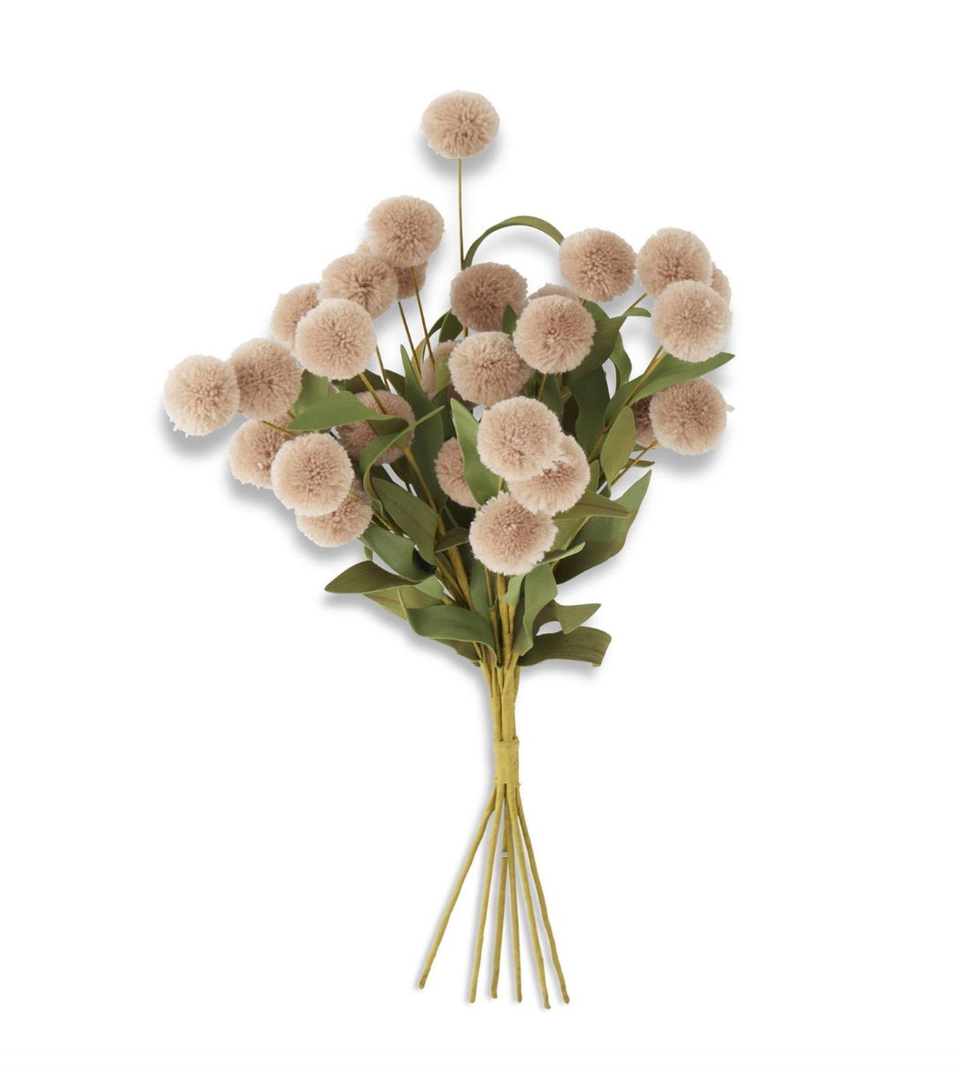 Tan Pompom Pick
