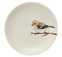 Bird on Branch Dish