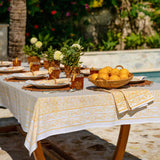 Tapestry Marigold Tablecloth