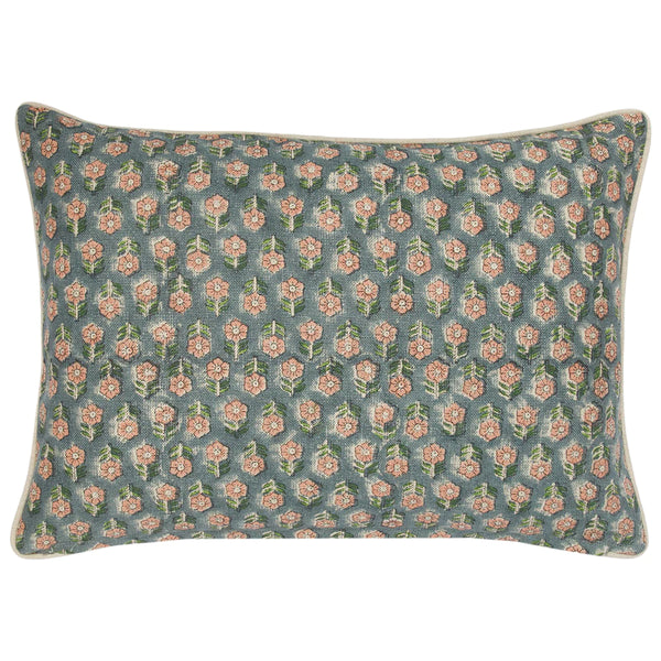 Saffron Floral Pillow