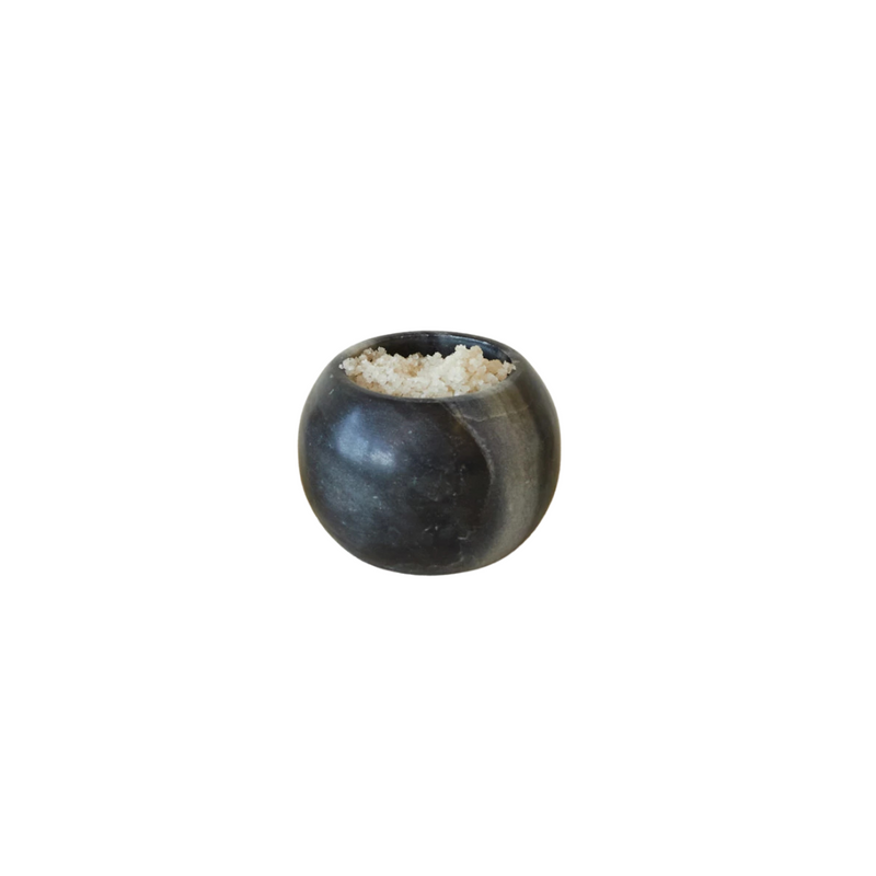 Marble Sphere Pinch Pot