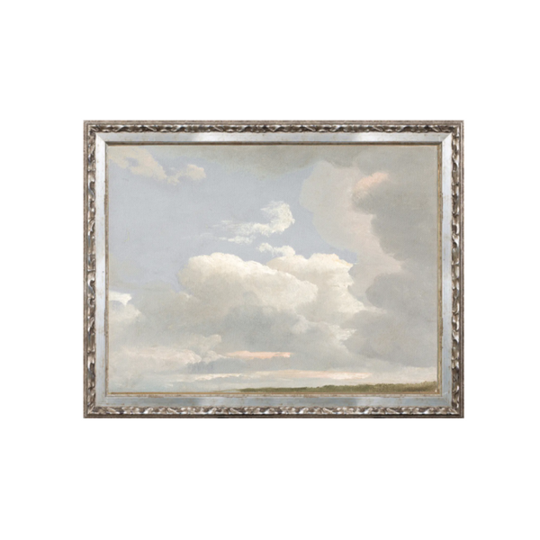 Cloud Study C. 1800 Petite Scape