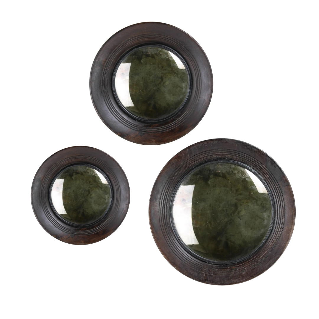 Darian Convex Wood Mirror