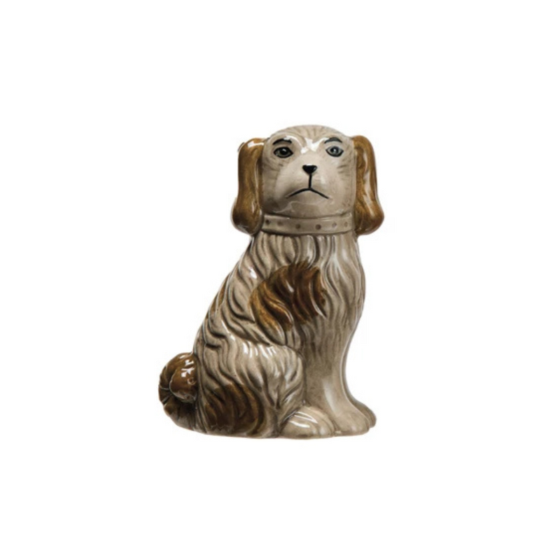 English Staffordshire Dog Bud Vase