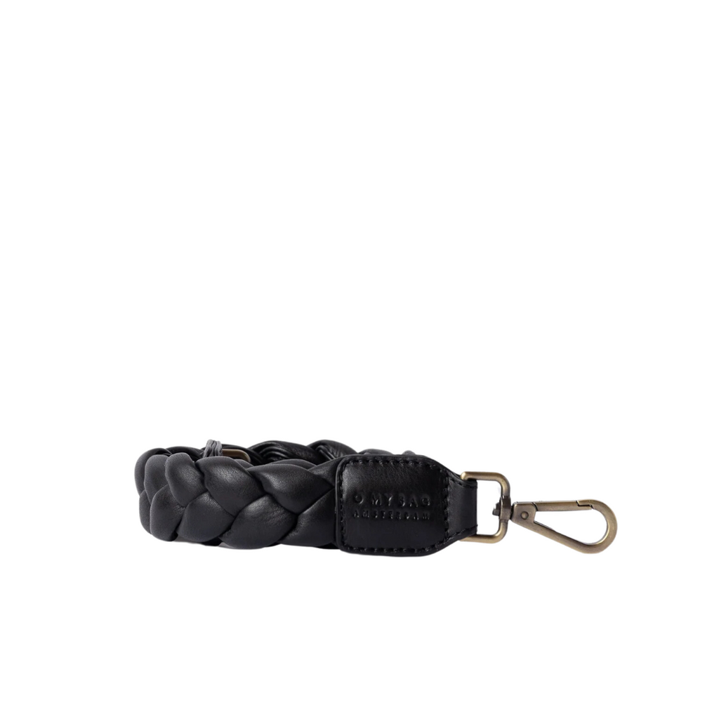 Braided Bag Strap Black The Pep Line