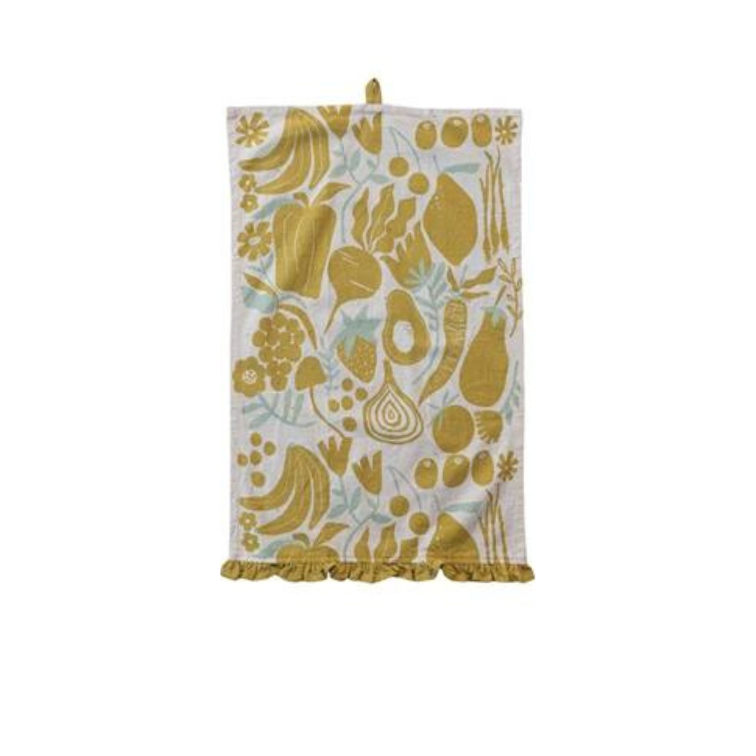 Fruit and Veggies Tea Towels
