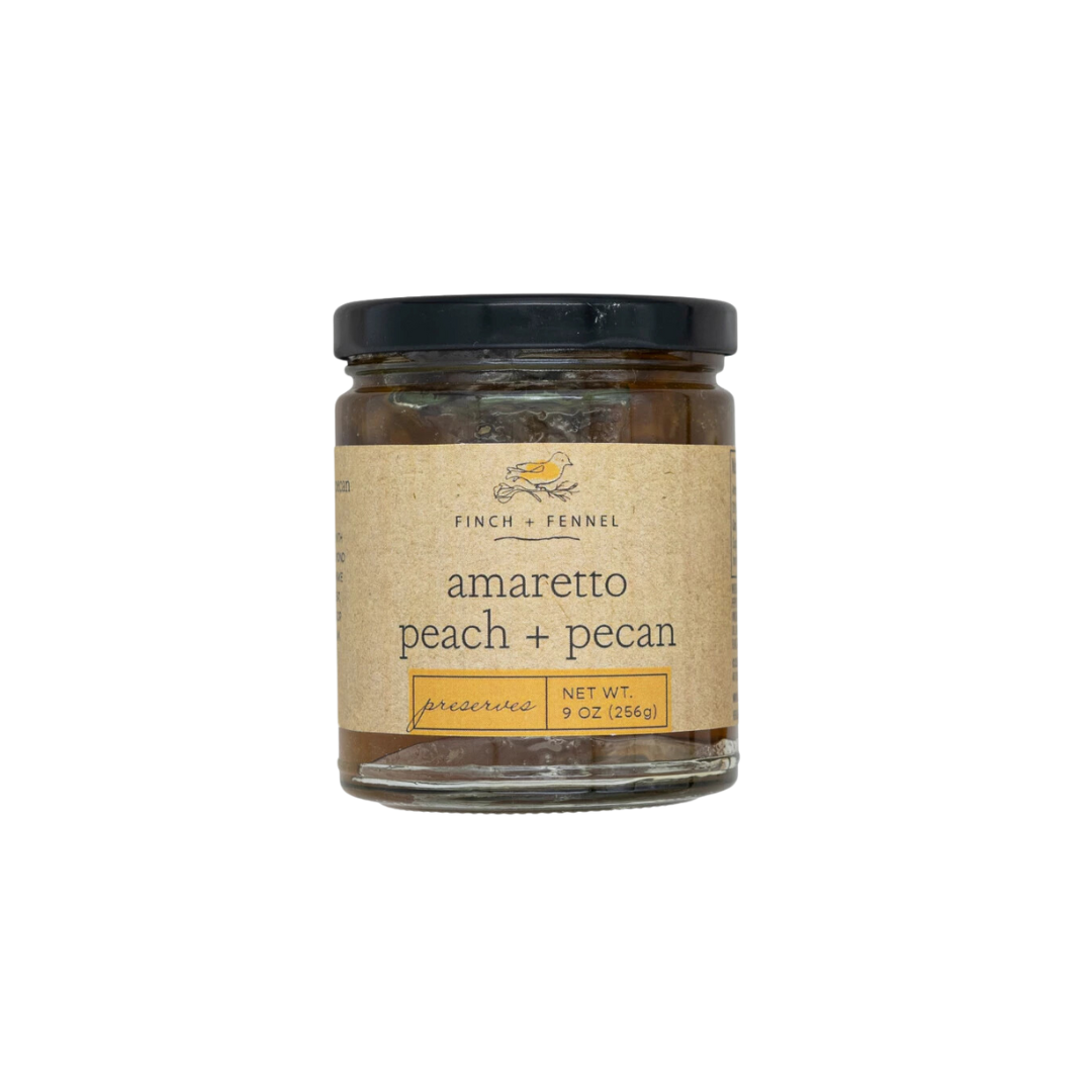 Amaretto Peach Pecan Preserves