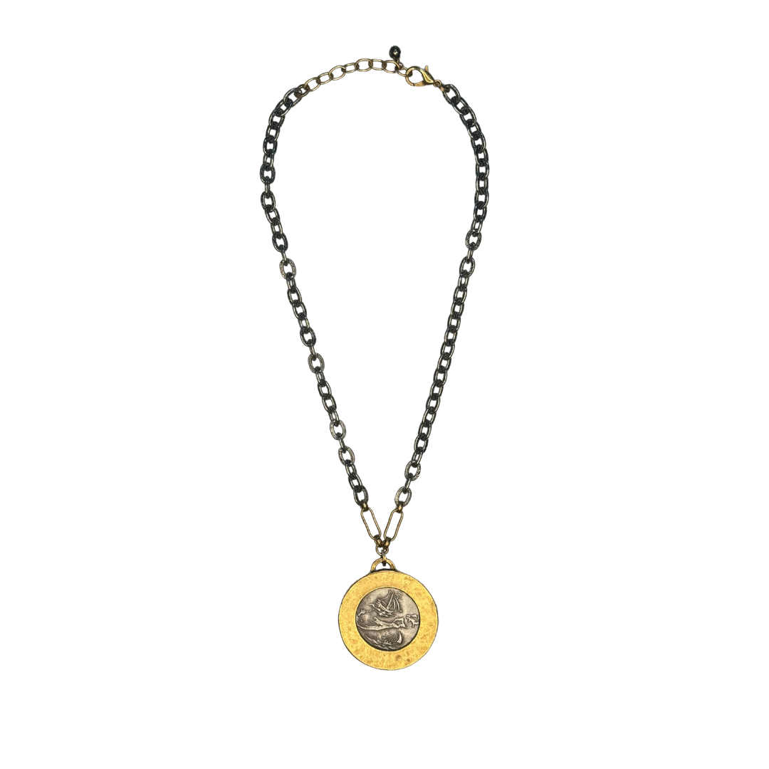 Queen Elizabeth II Coin Necklace