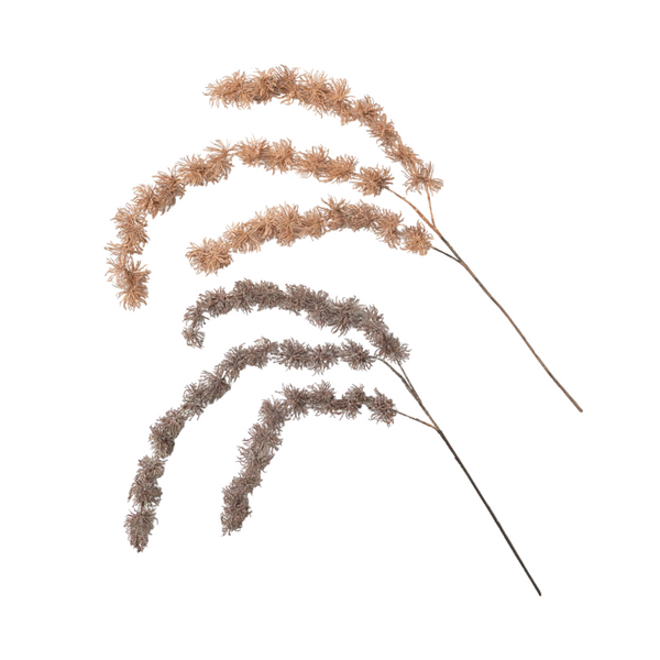 Faux Dried Thistle Stems