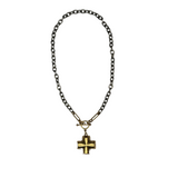 Equal-Armed Cross Necklace