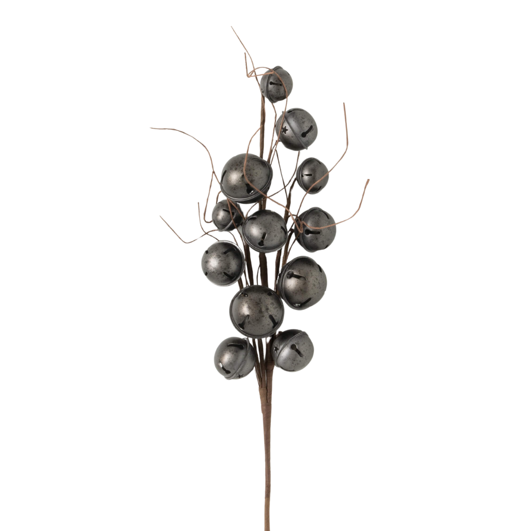 Silver Jingle Bell Spray