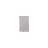 Multicolored Striped Ruffle Tea Towel