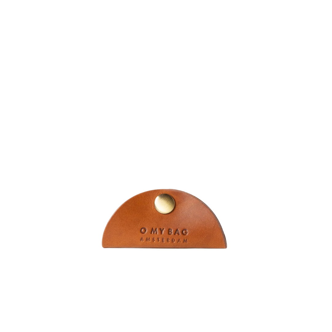 Leather Cord Taco Cognac