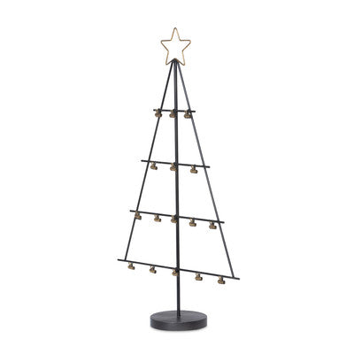 Iron Christmas Tree Card Holder