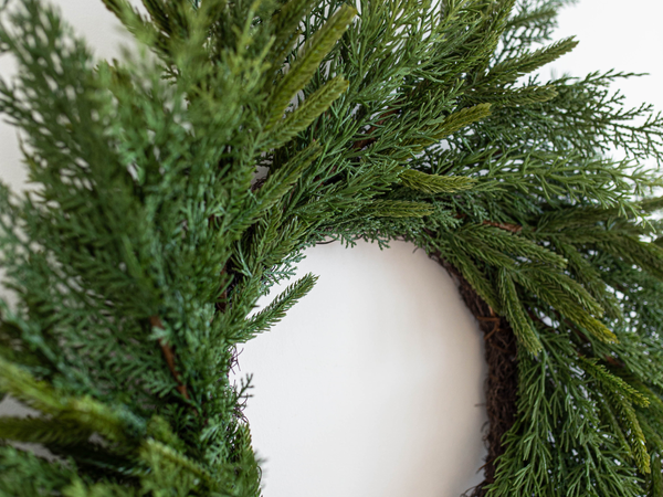 Norfolk Cypress Mix Wreath