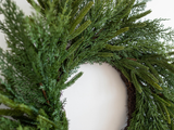 Norfolk Cypress Mix Wreath Mini