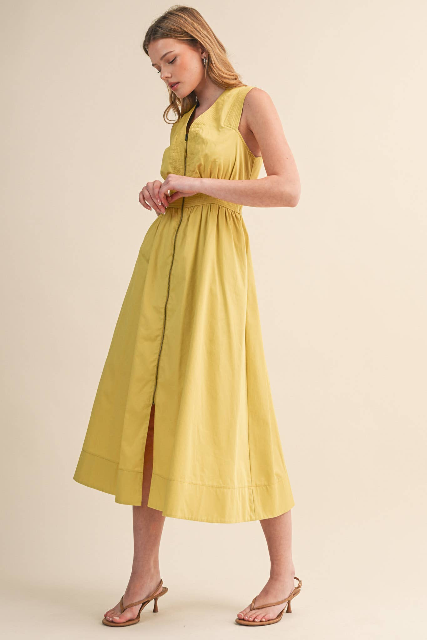 Bridget Sleeveless Midi Dress