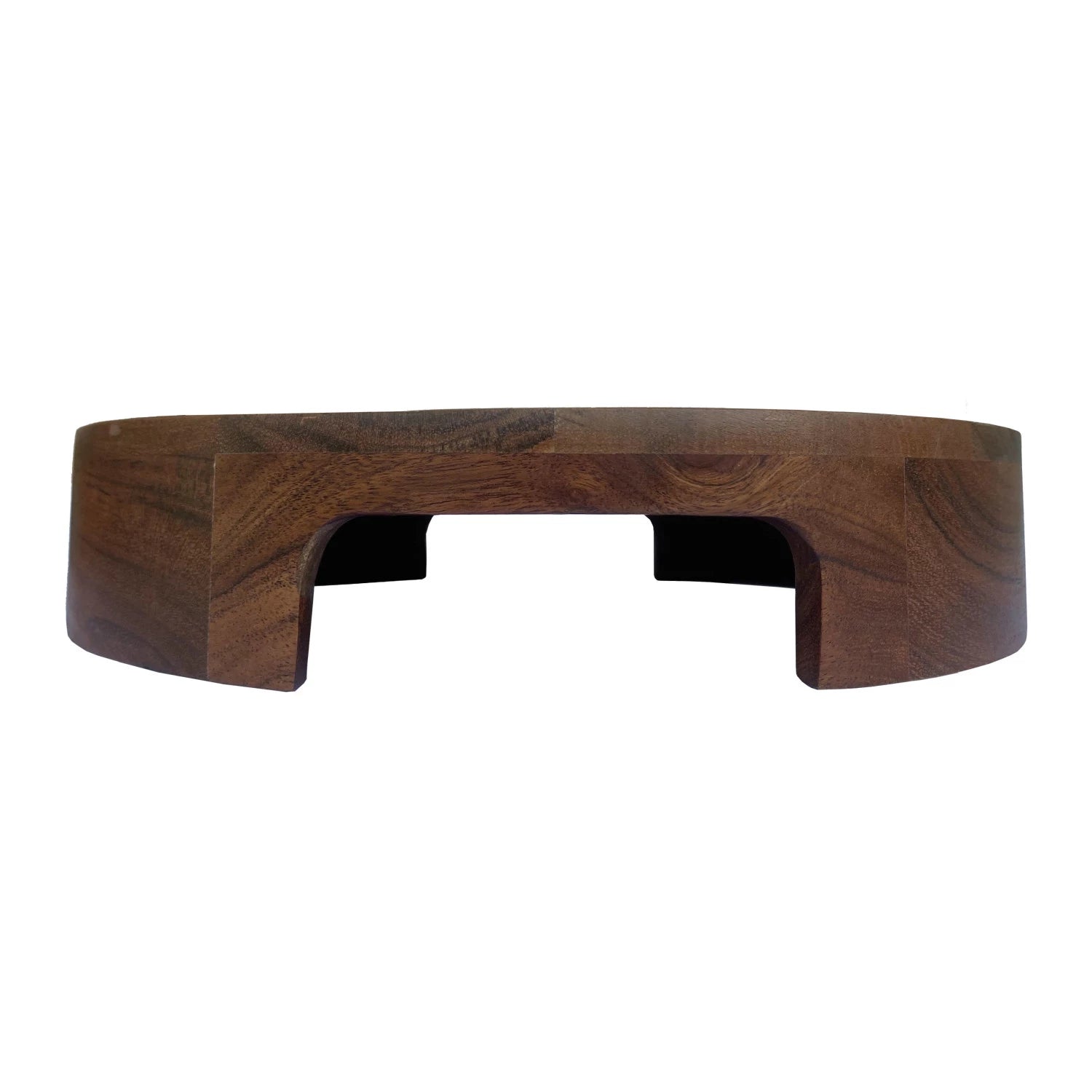 Acacia Pedestal with Handles