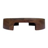 Acacia Pedestal with Handles