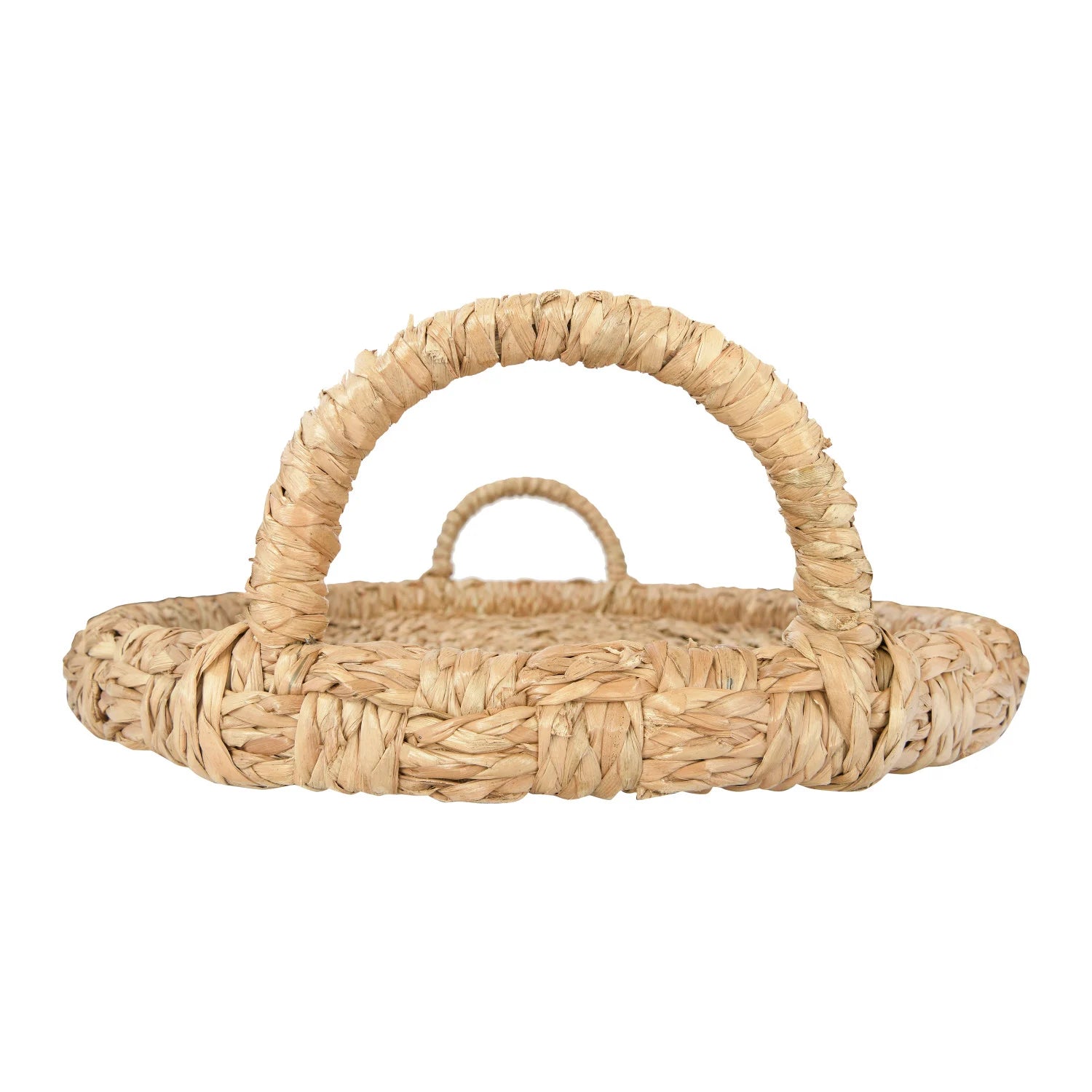 Oval Hand-Woven Seagrass Trays