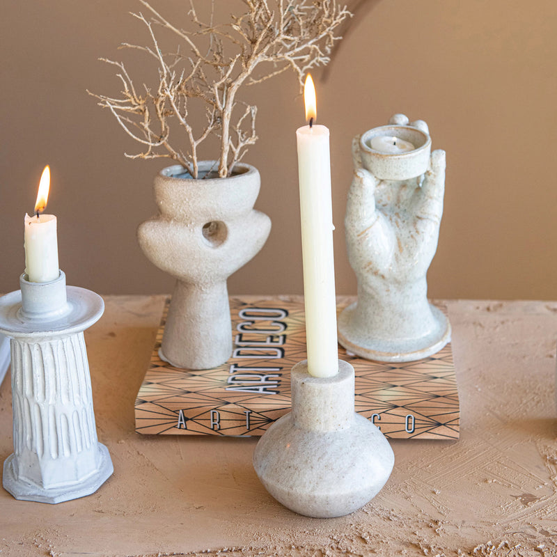 Marble Candlestick