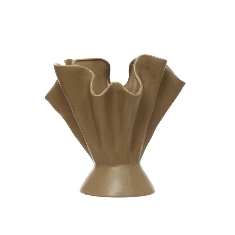 Large Ruffle Vase