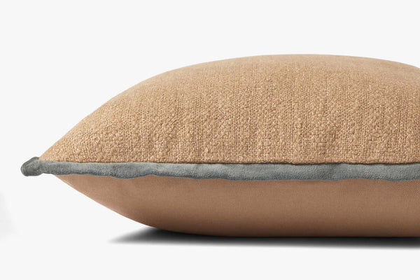 Abilene Natural Blue Pillow