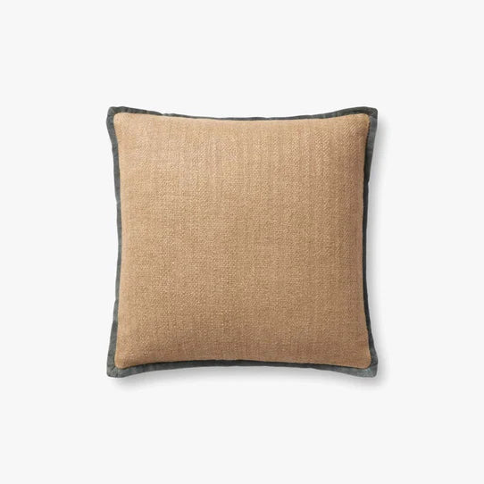 Abilene Natural Blue Pillow
