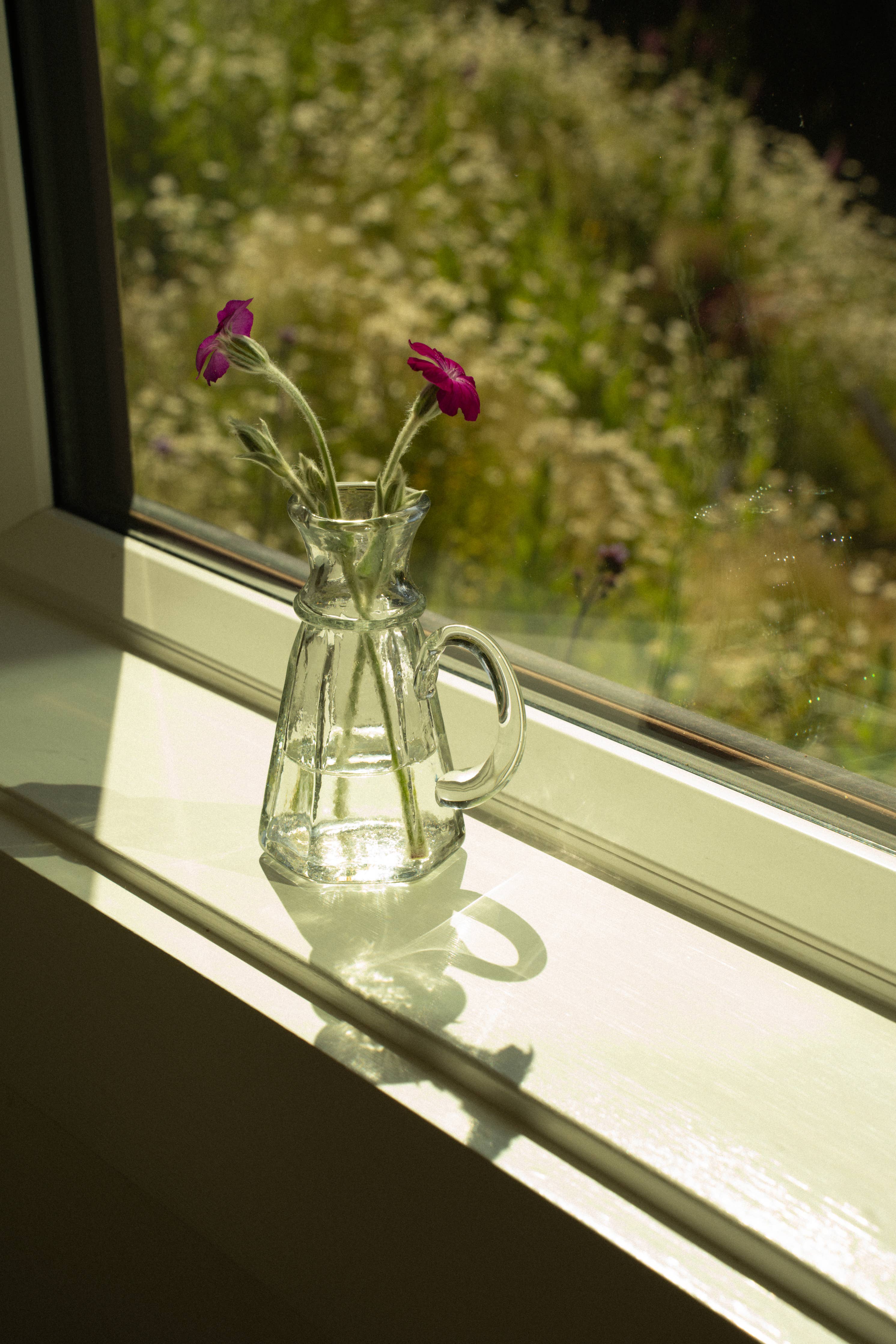 Clear Glass Budvase