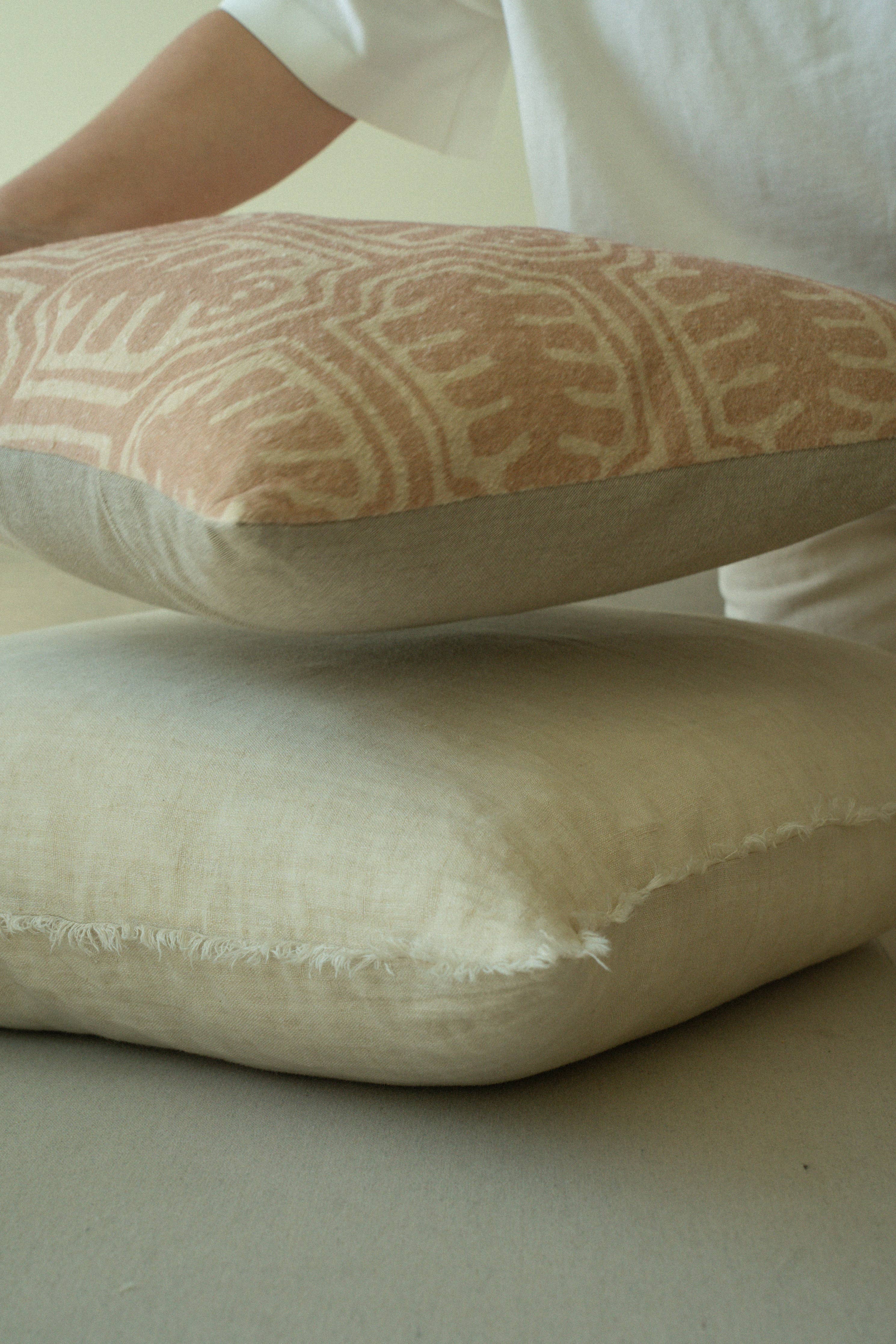 Oleander Terracotta Pillow