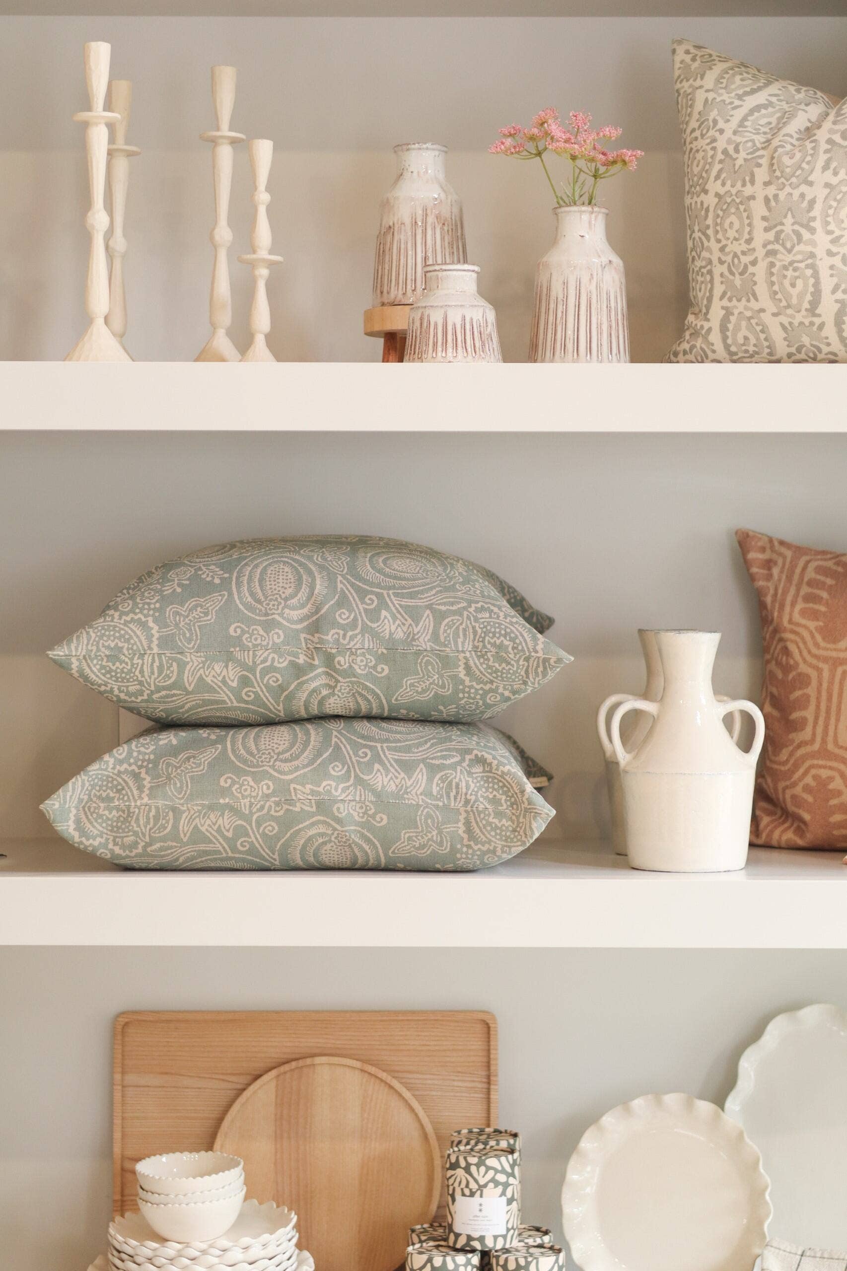 Eden Patterned Pillow