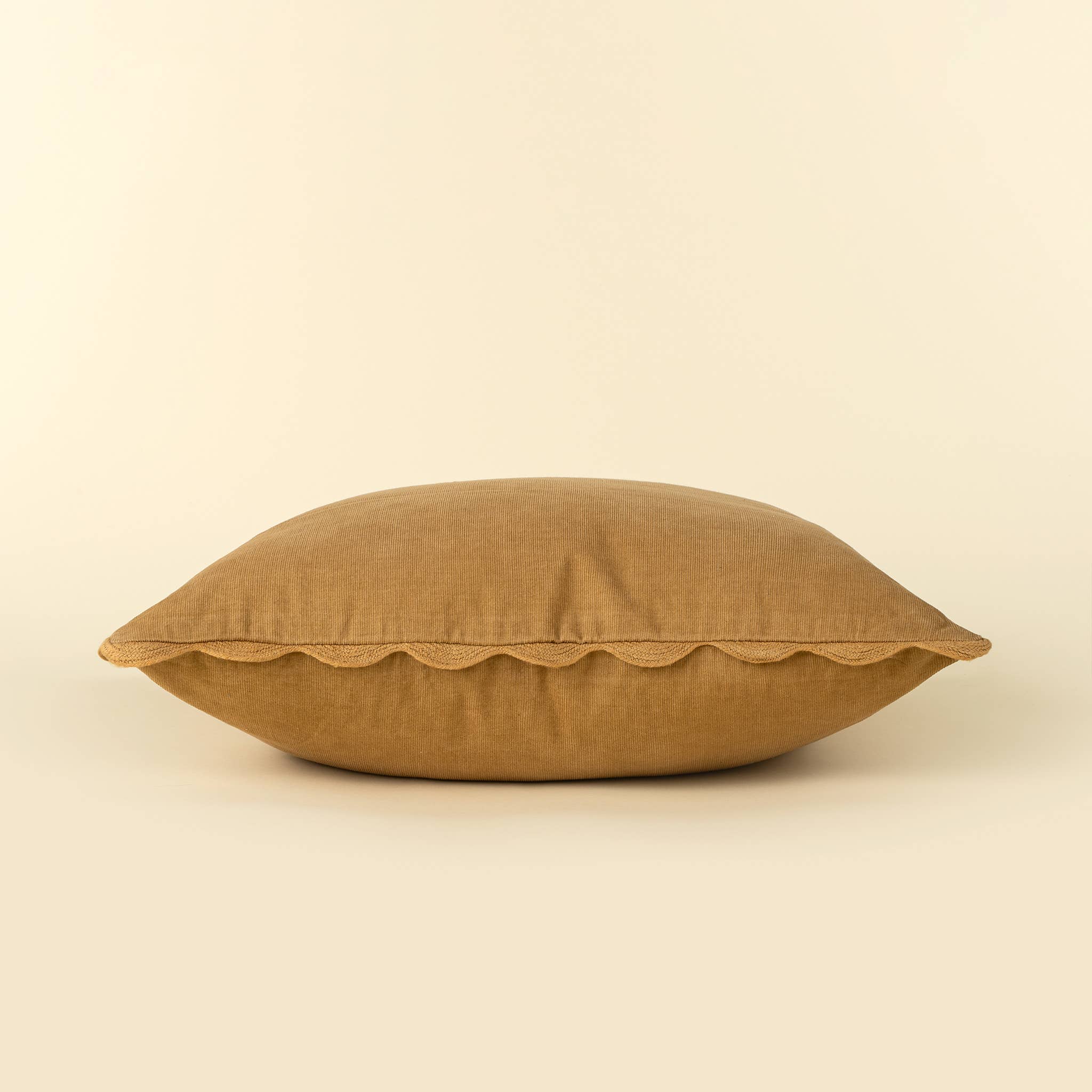 Corduroy Scallop Pillow