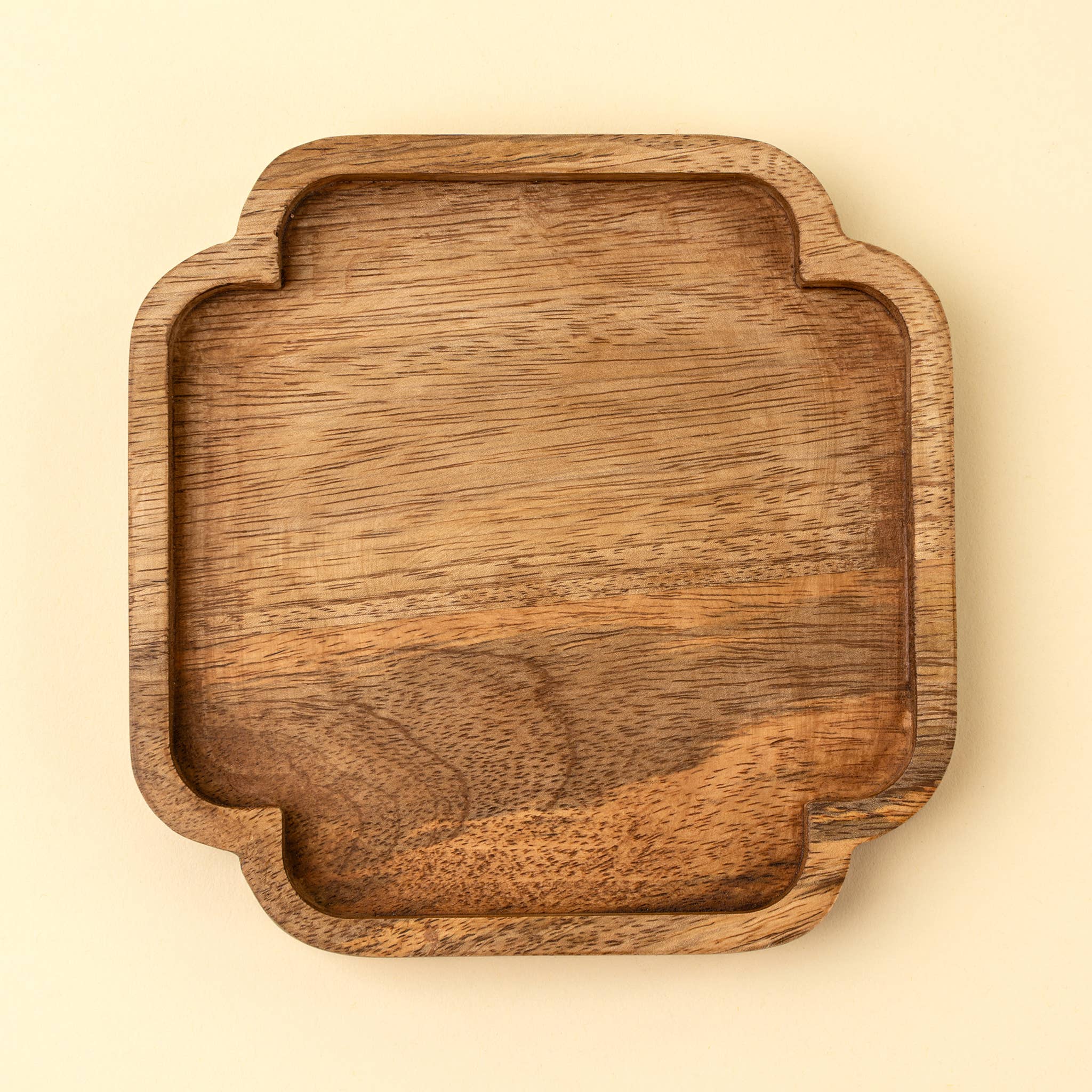 Wooden Medallion Dish