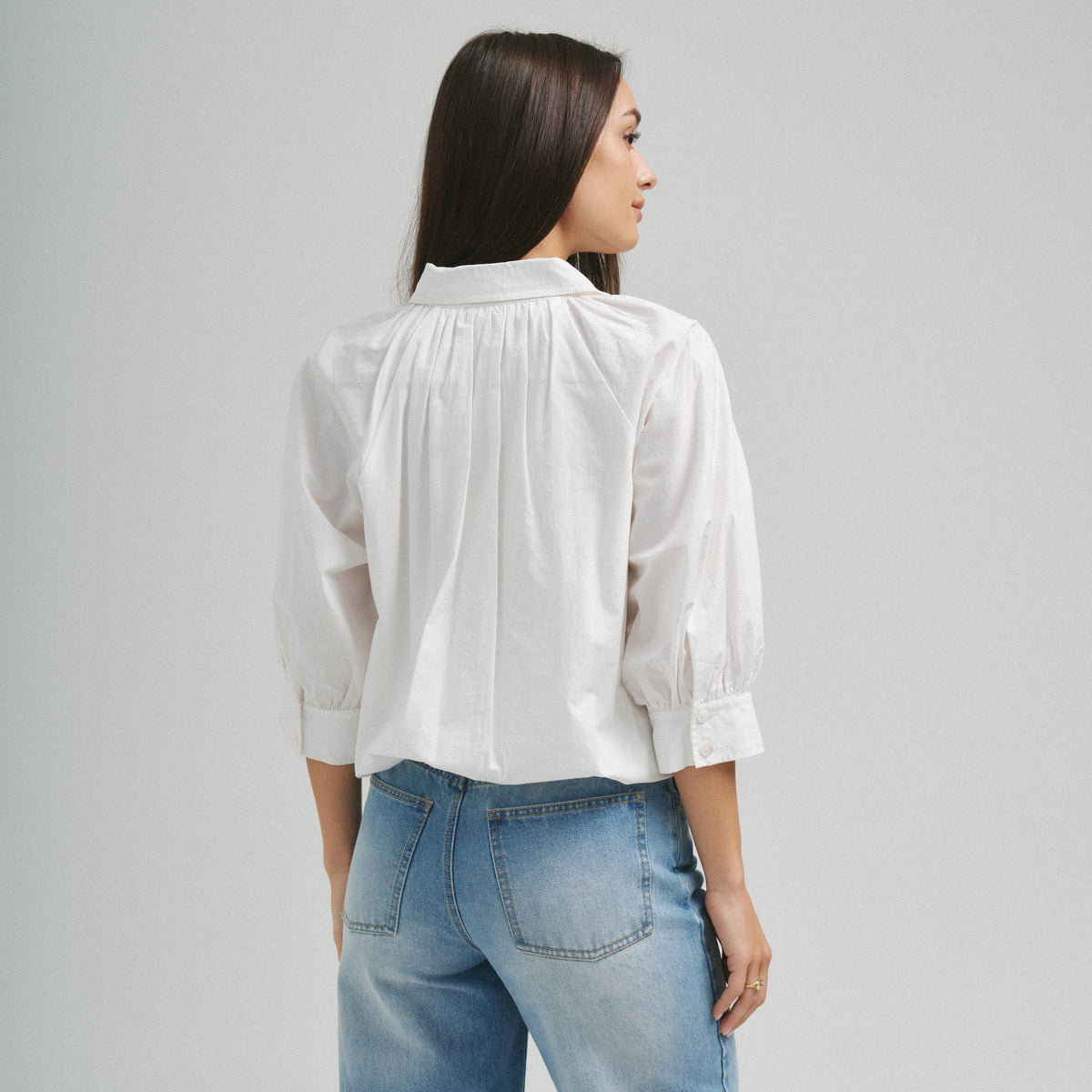 Bubble Hem Blouse