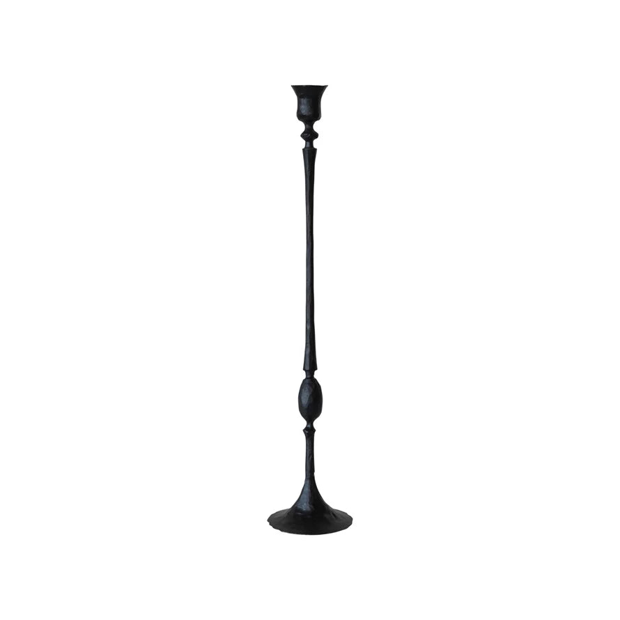 Hand-Forged Black Taper Holder