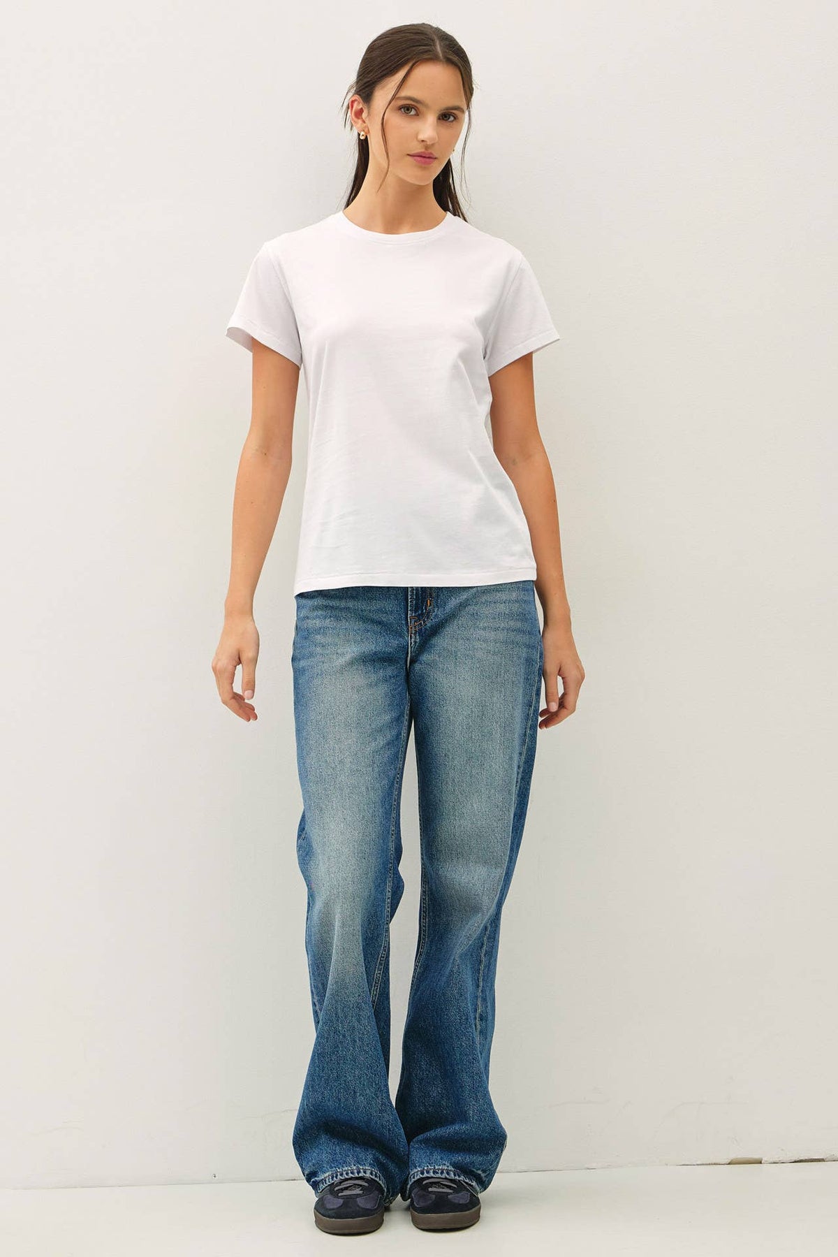 Jersey Crewneck T-Shirt