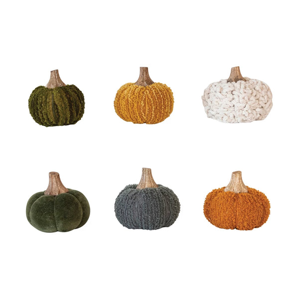 Mini Cotton Pumpkins