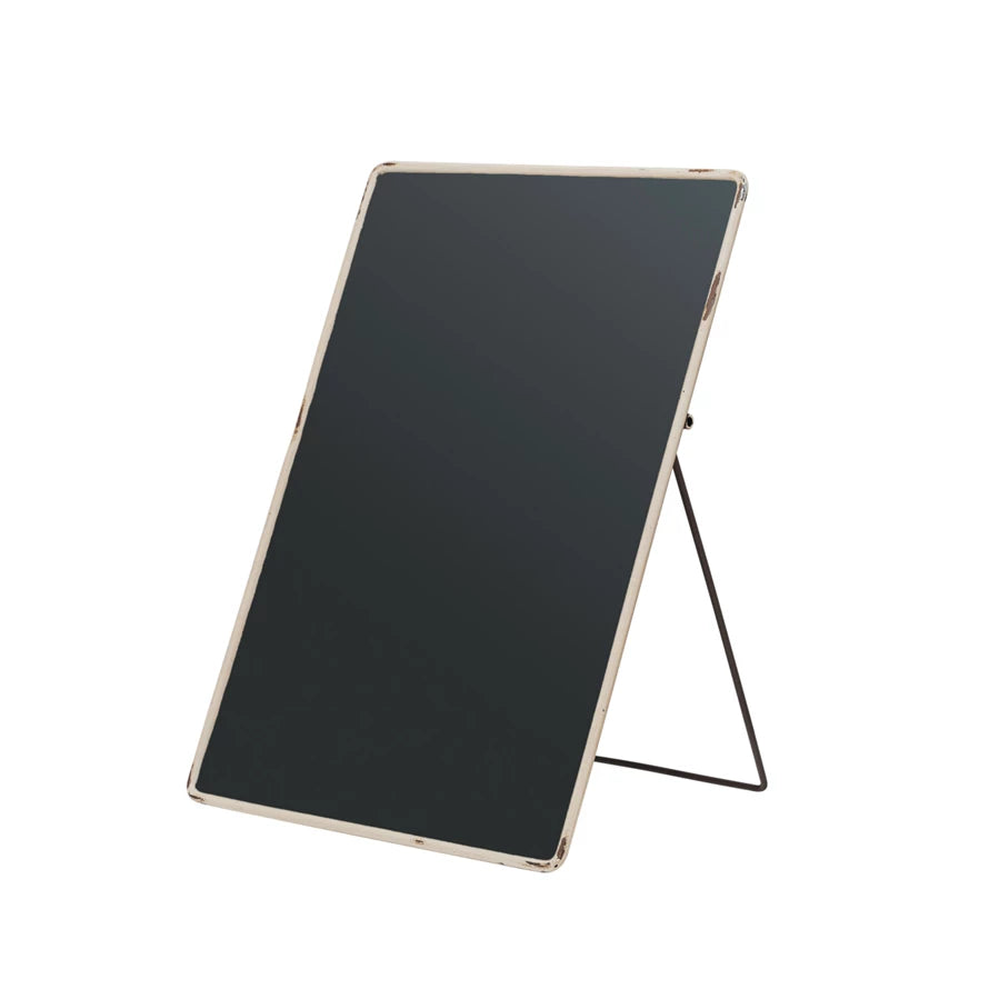Chalkboard Distressed Metal Frame