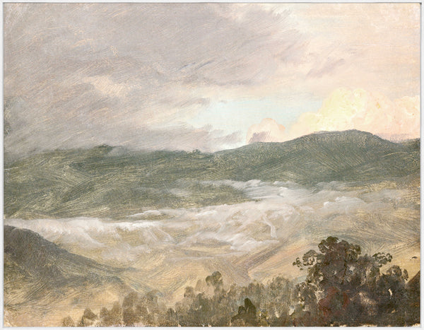 Church - Landscape c. 1865