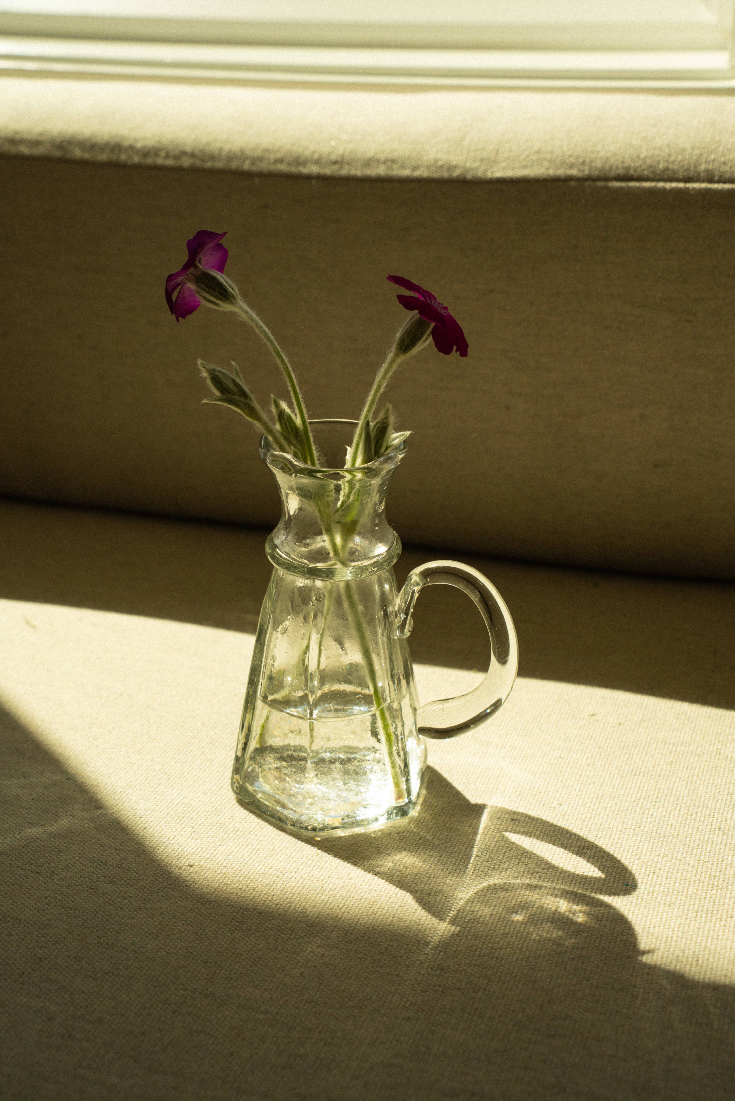 Clear Glass Budvase