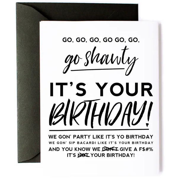 Party Like it's Your Birthday Card
