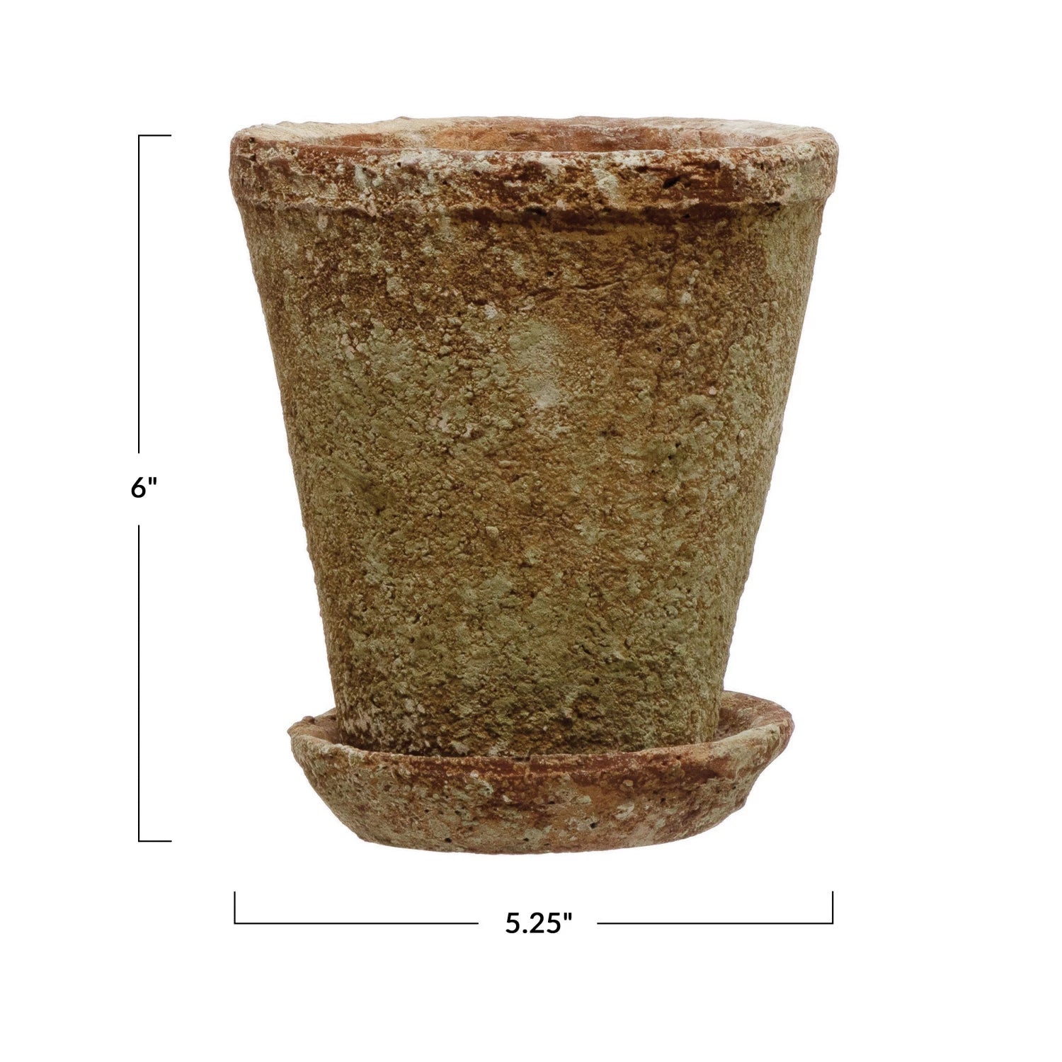 Distressed Cement Planters