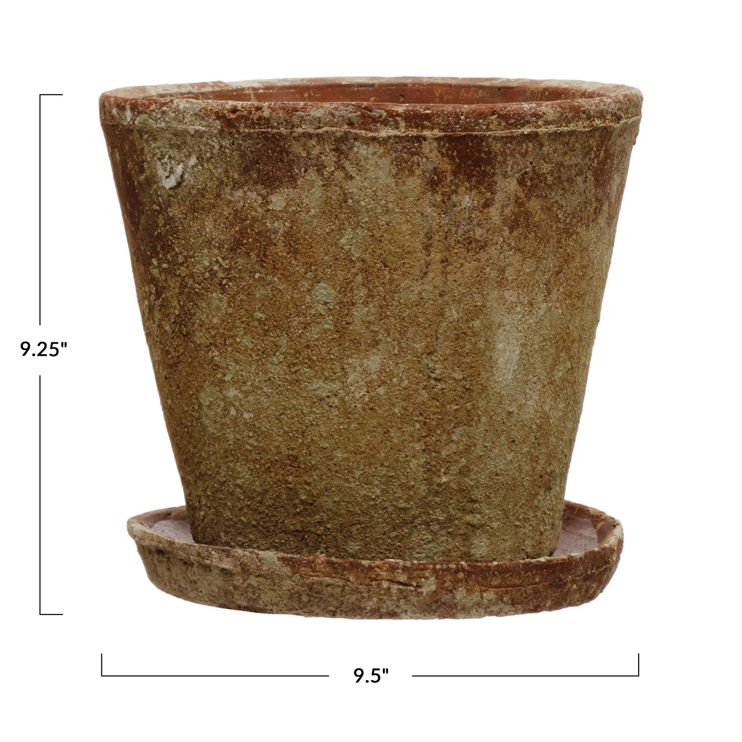 Distressed Cement Planters